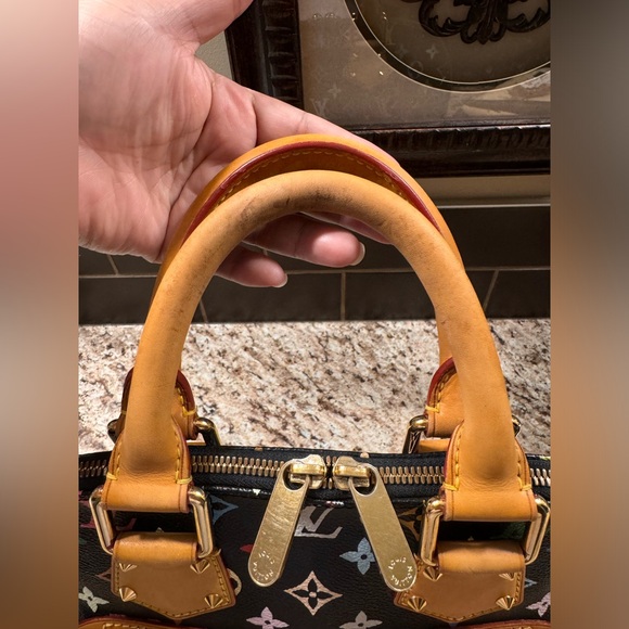 🎀Louis Vuitton Murakami Noir Alma🎀 - Picture 8 of 16